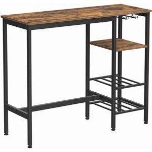 Vasagle LBT013B01 Vintagebraun-Schwarz Küchentisch - Esstisch/Küchentisch Vasagle LBT013B01 Vintagebraun-Schwarz Küchentisch - Esstisch/Küchentisch