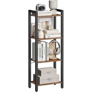 VASAGLE B34LLS099B01/LLS099B01 4-Tier Bookshelf - Bookshelf, Shelving Unit, for Office, Study, Living Room, Bedroom VASAGLE B34LLS099B01/LLS099B01 4-Tier Bookshelf - Bookshelf, Shelving Unit, for Office, Study, Living Room, Bedroom