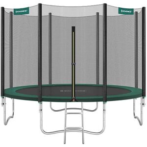 SONGMICS 12ft Round Trampoline - Safety Net, Green SONGMICS 12ft Round Trampoline - Safety Net, Green