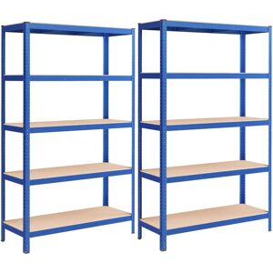 Scaffali da Garage in Acciaio Pricenet - 875kg Capacità, Regolabili Scaffali da Garage in Acciaio Pricenet - 875kg Capacità, Regolabili