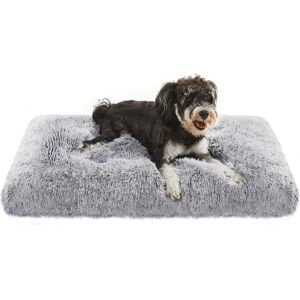 Feandrea Lit pour chien - Peluche longue 80x50 cm Clair - Publicité Feandrea Lit pour chien - Peluche longue 80x50 cm Clair - Publicité