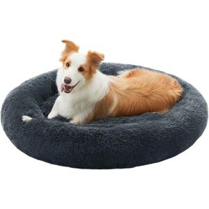 Feandrea Lit pour chien - Forme de donut, Lavable, Peluche, Gris Foncé, 100cm - Publicité Feandrea Lit pour chien - Forme de donut, Lavable, Peluche, Gris Foncé, 100cm - Publicité
