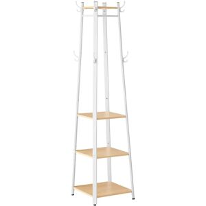 VASAGLE Coat Rack with Shelves - Industrial Style Storage VASAGLE Coat Rack with Shelves - Industrial Style Storage