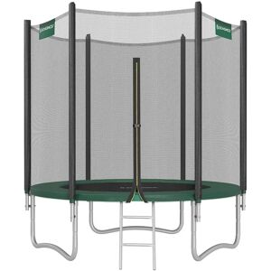 SONGMICS Dark Green 6ft Trampoline with Safety Enclosure - Kids Jumping Fun SONGMICS Dark Green 6ft Trampoline with Safety Enclosure - Kids Jumping Fun