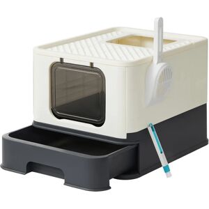 Pricenet Easy-Clean Cat Litter Box - Large, Easy to Clean Pricenet Easy-Clean Cat Litter Box - Large, Easy to Clean