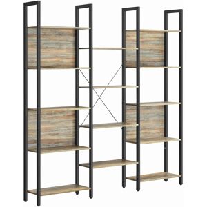 VASAGLE Bookcase with 14 Shelves Industrial Style - Bookcase VASAGLE Bookcase with 14 Shelves Industrial Style - Bookcase