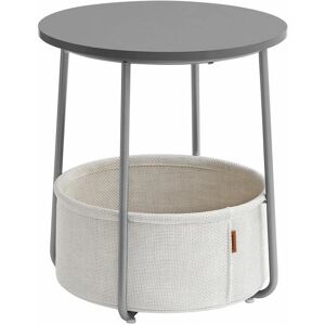 Vasagle LET223G49 Couchtisch - Runder Beistelltisch mit 4 Beinen Vasagle LET223G49 Couchtisch - Runder Beistelltisch mit 4 Beinen