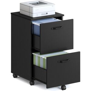 VASAGLE - OFC040B01 - Matte Black - 2 Drawers - Filing cabinet VASAGLE - OFC040B01 - Matte Black - 2 Drawers - Filing cabinet