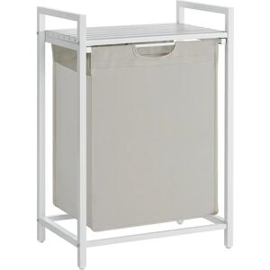 SONGMICS Laundry Basket - White / 65L - Laundry Basket SONGMICS Laundry Basket - White / 65L - Laundry Basket