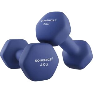 SONGMICS Dumbbells - Hexagon 2x4kg - Home Fitness Equipment SONGMICS Dumbbells - Hexagon 2x4kg - Home Fitness Equipment