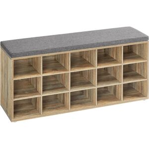 VASAGLE Shoe Storage Bench with 15 Compartments - Shoe Storage Furniture VASAGLE Shoe Storage Bench with 15 Compartments - Shoe Storage Furniture