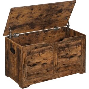 VASAGLE Rustic Brown Storage Chest - 40x80x46 cm VASAGLE Rustic Brown Storage Chest - 40x80x46 cm