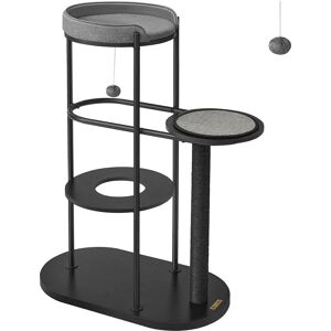 Arbre à chat Feandrea - Tour de jeux en acier et panneaux Arbre à chat Feandrea - Tour de jeux en acier et panneaux