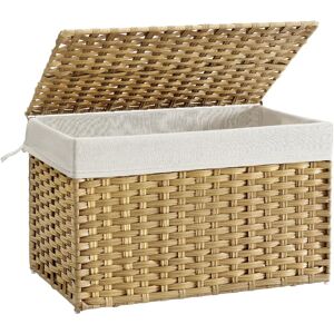 SONGMICS Cesta de Almacenaje Natural 105L SONGMICS Cesta de Almacenaje Natural 105L