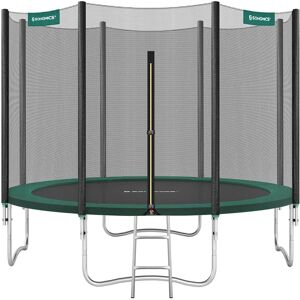 SONGMICS 10ft Trampoline with Safety Net - Outdoor Round Jump Mat SONGMICS 10ft Trampoline with Safety Net - Outdoor Round Jump Mat