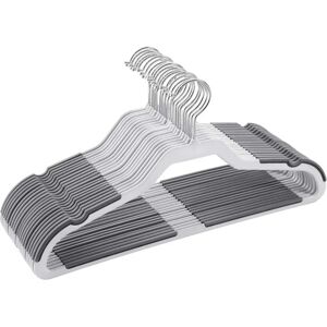 Songmics Gray 20-pack Clothes Hangers with Rotatable Hooks - Clothes Hangers Songmics Gray 20-pack Clothes Hangers with Rotatable Hooks - Clothes Hangers