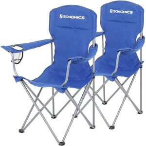 Set 2 Scaune de Camping Pliabile - Albastru - Scaune pentru Exterior Set 2 Scaune de Camping Pliabile - Albastru - Scaune pentru Exterior