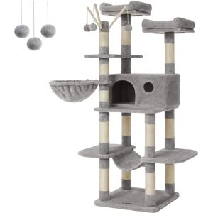FEANDREA Large Cat Tree - Big, Stable, Multi-Perch Cat Tower FEANDREA Large Cat Tree - Big, Stable, Multi-Perch Cat Tower
