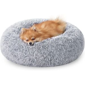 Feandrea Dog Bed Donut Cat Bed Soft Plush Grey - Dog Bed Feandrea Dog Bed Donut Cat Bed Soft Plush Grey - Dog Bed