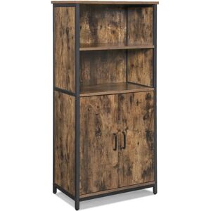 Armoire de Rangement VASAGLE - 4 Étagères Réglables - Design Moderne - Publicité Armoire de Rangement VASAGLE - 4 Étagères Réglables - Design Moderne - Publicité