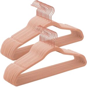 SONGMICS Pink Velvet Hangers Set - High Capacity, 50 Pieces SONGMICS Pink Velvet Hangers Set - High Capacity, 50 Pieces
