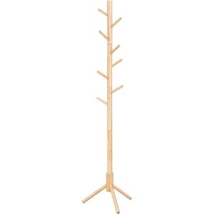VASAGLE Black Free Standing Wood Coat Stand - Coat Rack VASAGLE Black Free Standing Wood Coat Stand - Coat Rack