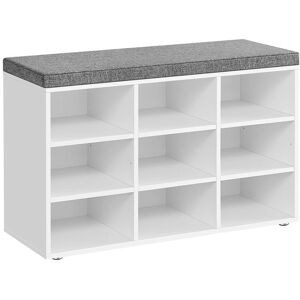 Songmics ULHS009W14 Organizator de pantofi - Gri și alb Songmics ULHS009W14 Organizator de pantofi - Gri și alb