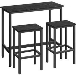 VASAGLE Industrial Bar Table with Stools - Kitchen & Dining VASAGLE Industrial Bar Table with Stools - Kitchen & Dining