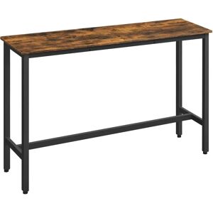 VASAGLE Metal Frame Rectangular Bar Table - Industrial Style - 140L cm VASAGLE Metal Frame Rectangular Bar Table - Industrial Style - 140L cm