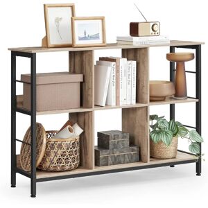 VASAGLE Holzregal - 9 Fächer - Industrie Stil VASAGLE Holzregal - 9 Fächer - Industrie Stil