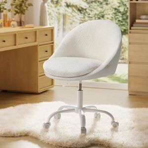 SONGMICS Beige Cappuccino + White Cloud Office Chair - Office Chair SONGMICS Beige Cappuccino + White Cloud Office Chair - Office Chair