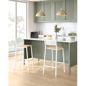 Vasagle Ensemble de 2 Tabourets de Bar Industriels - Hauts Tabourets de Cuisine - Publicité Vasagle Ensemble de 2 Tabourets de Bar Industriels - Hauts Tabourets de Cuisine - Publicité