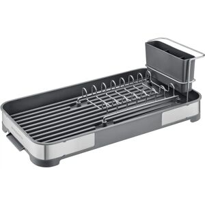 SONGMICS Silver Gray Stainless Steel Dish Rack - Dish Drying Stand SONGMICS Silver Gray Stainless Steel Dish Rack - Dish Drying Stand