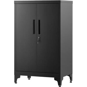 SONGMICS Steel File Cabinet - Multiuse Office Storage - Ink Black SONGMICS Steel File Cabinet - Multiuse Office Storage - Ink Black