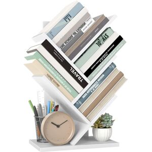 VASAGLE Cloud White 5-Tier Tree Bookshelf - Bookshelf VASAGLE Cloud White 5-Tier Tree Bookshelf - Bookshelf