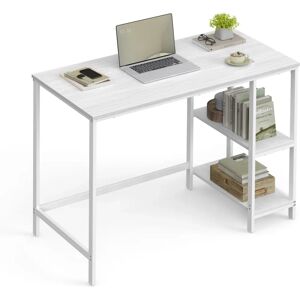 VASAGLE Maple White Adjustable Shelf Desk - Desk VASAGLE Maple White Adjustable Shelf Desk - Desk