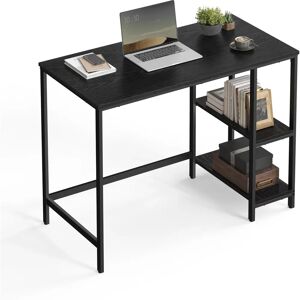 VASAGLE Desk with Shelves - Modern Industrial Style - 60x100cm VASAGLE Desk with Shelves - Modern Industrial Style - 60x100cm