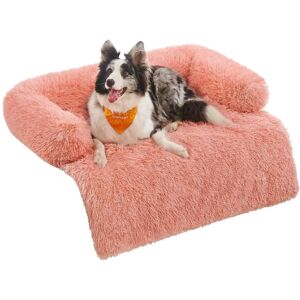 Feandrea Pink Dog Sofa Bed - Dog Sofa Cover - Calming Dog Bed - XXL Feandrea Pink Dog Sofa Bed - Dog Sofa Cover - Calming Dog Bed - XXL