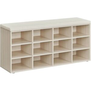 VASAGLE Rangement à chaussures Beige/Naturel - 9 Compartiments - Publicité VASAGLE Rangement à chaussures Beige/Naturel - 9 Compartiments - Publicité