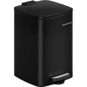 Songmics Pedal trash cans with lid 20l - ink black (LTB592B02) Songmics Pedal trash cans with lid 20l - ink black (LTB592B02)