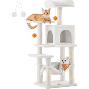 Feandrea Cat Condo with Hammock & Pompoms - M - Cat Tower Feandrea Cat Condo with Hammock & Pompoms - M - Cat Tower
