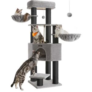 Feandrea Heavy-Duty Cat Tower with Self-Warming Pads - Large Perch & Cave Feandrea Heavy-Duty Cat Tower with Self-Warming Pads - Large Perch & Cave