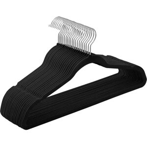 SONGMICS Klädgalgar - Platsbesparande Sammet, 20 st, Antislip, 360° Svängbar, Tunn 0,6cm - Kläder SONGMICS Klädgalgar - Platsbesparande Sammet, 20 st, Antislip, 360° Svängbar, Tunn 0,6cm - Kläder