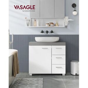 VASAGLE Badezimmer Unterschrank mit Schubladen und Füßen - Badschrank VASAGLE Badezimmer Unterschrank mit Schubladen und Füßen - Badschrank