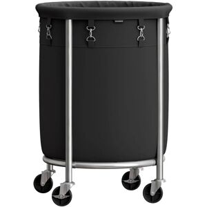 SONGMICS Steel Frame 170L Round Laundry Sorter on Wheels - Laundry Hamper SONGMICS Steel Frame 170L Round Laundry Sorter on Wheels - Laundry Hamper