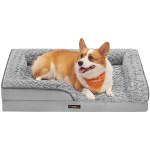 Feandrea Panier pour Chien - Design orthopédique, Housse en peluche amovible, Bords surélevés - Panier pour chien - Publicité Feandrea Panier pour Chien - Design orthopédique, Housse en peluche amovible, Bords surélevés - Panier pour chien - Publicité