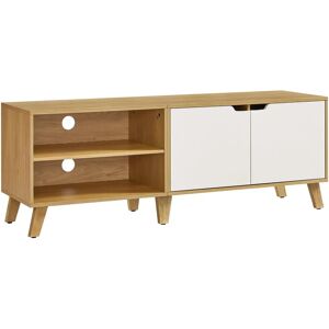 VASAGLE TV Cabinet - 2 Doors - Rustic Brown - 60 Inch TV Stand VASAGLE TV Cabinet - 2 Doors - Rustic Brown - 60 Inch TV Stand