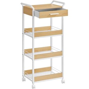 VASAGLE - LRC049K01 - 4-Tier - Storage Trolley VASAGLE - LRC049K01 - 4-Tier - Storage Trolley