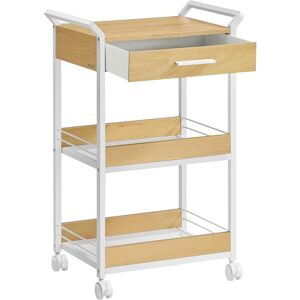 VASAGLE Storage Trolley - 4-Tier with Lockable Castors VASAGLE Storage Trolley - 4-Tier with Lockable Castors
