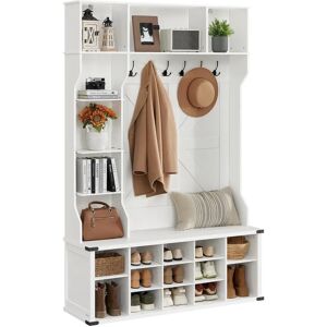 Appendiabiti da ingresso VASAGLE con panca e scarpiere - Mobili ingresso Appendiabiti da ingresso VASAGLE con panca e scarpiere - Mobili ingresso